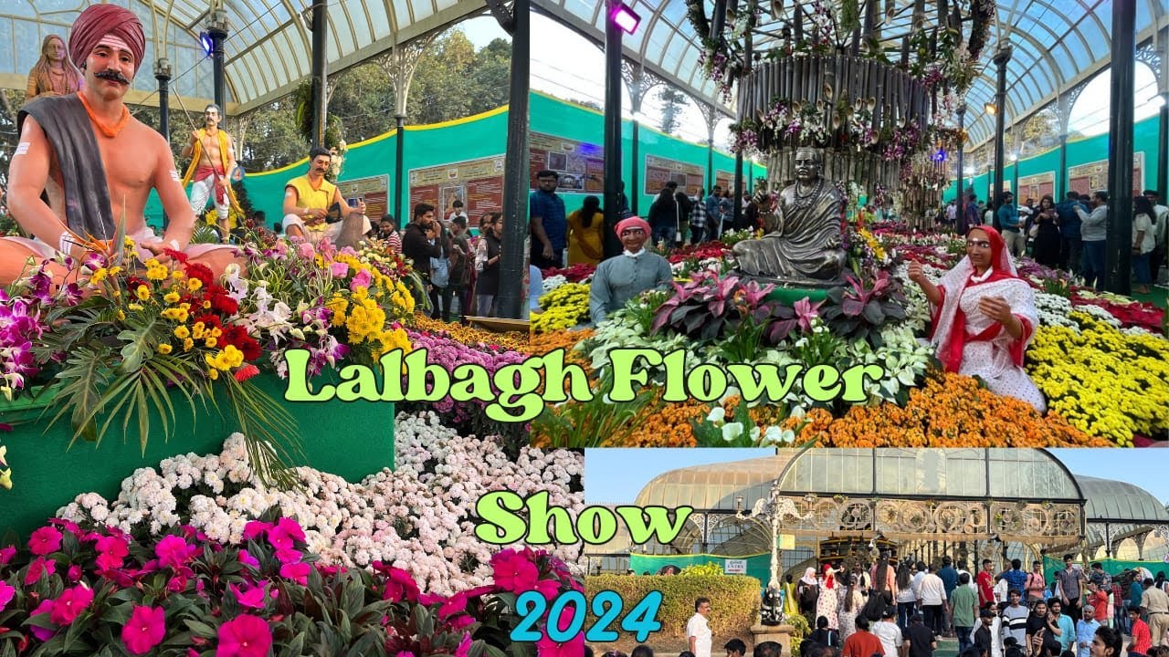 Lalbagh Botanical Garden Flower Show 2024। অনেক অজানা ইতিহাস। Bangalore Travel Guide