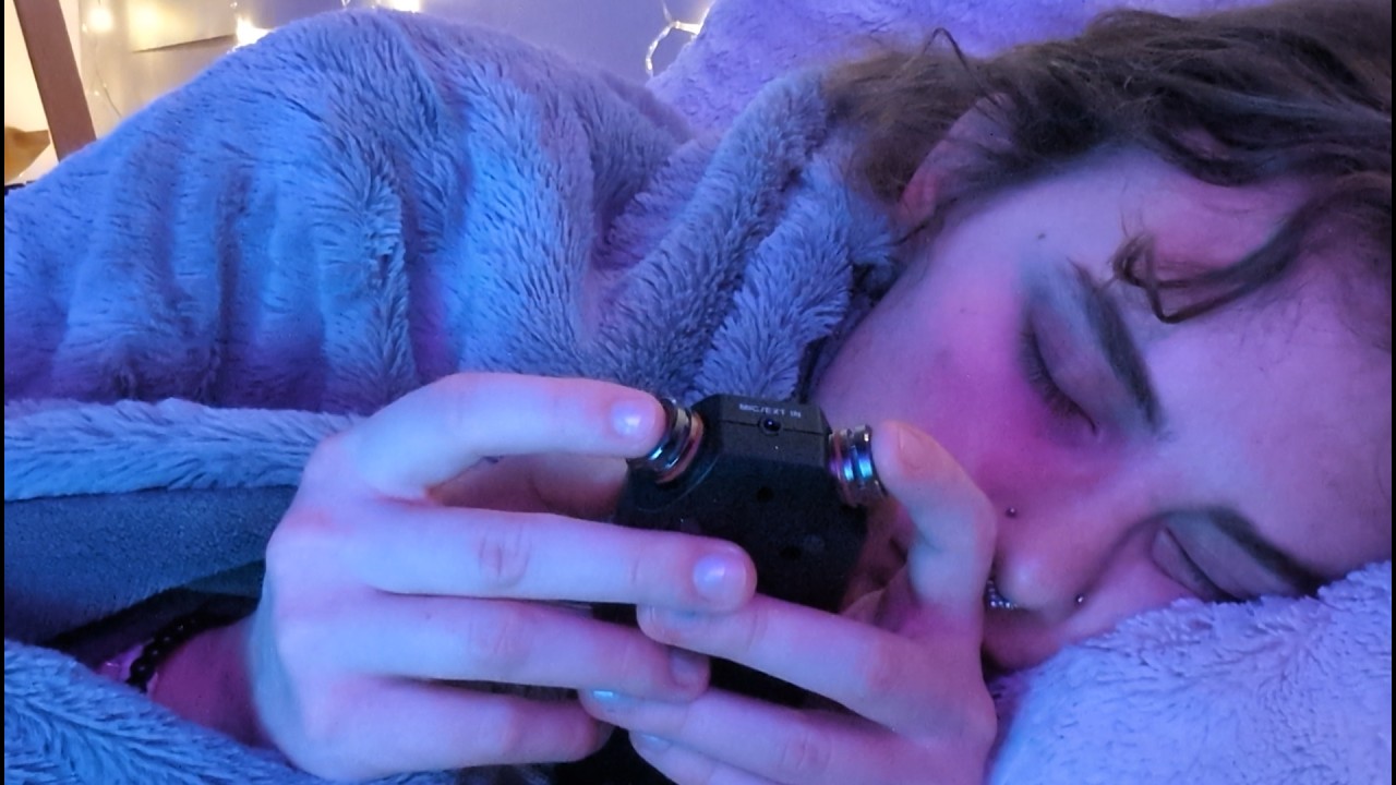 No talking ~ Tascam Ear Massage ASMR Until my Melatonin Hits 💤