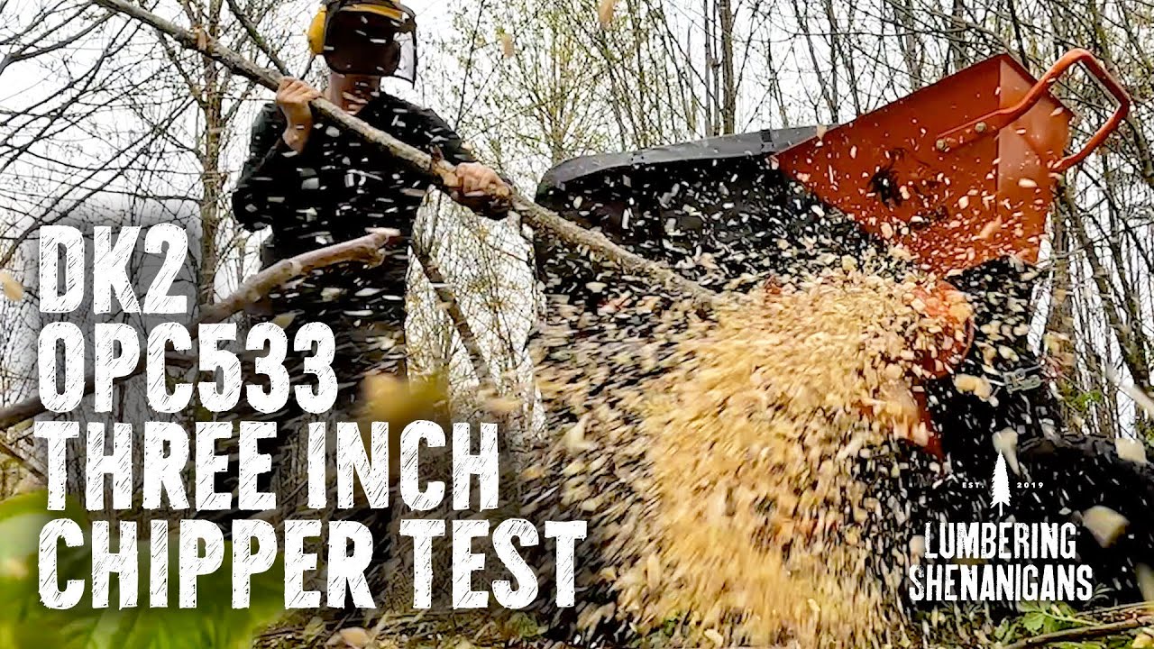 DK2 3” Wood Chipper Review & First Look (OPC533) – 1 Year Update in Description