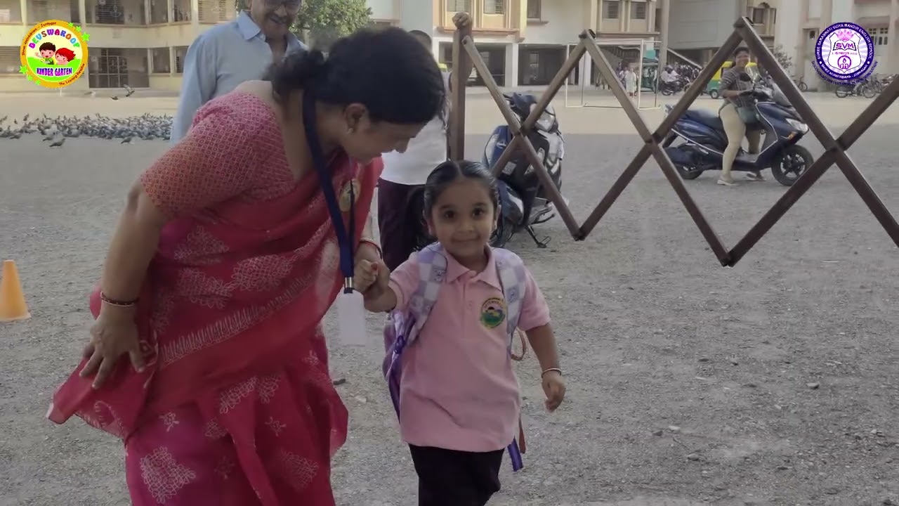 1st Day | 2025-26 | DKG to 12th | SVM School | Shree Anandabawa Jamnagar |