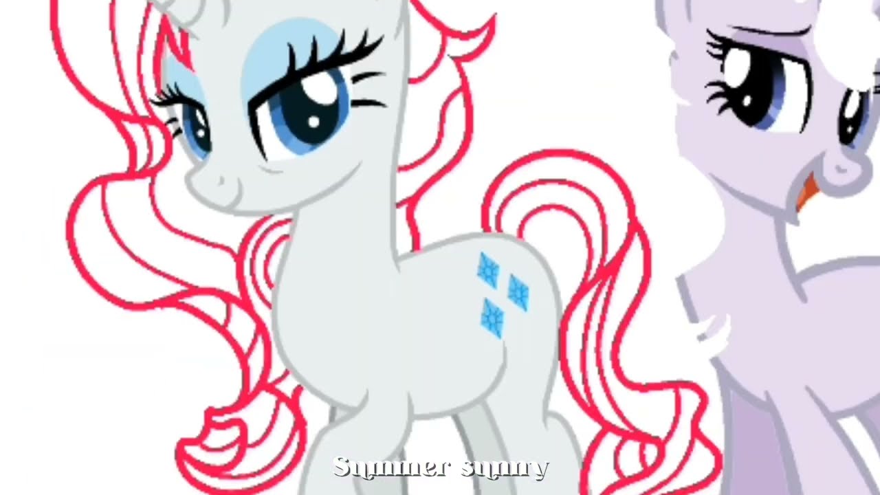 •|[MLP/NEXT GENERATION] Twilight X Rarity (Alternative ship)! (Ibis Paint) 