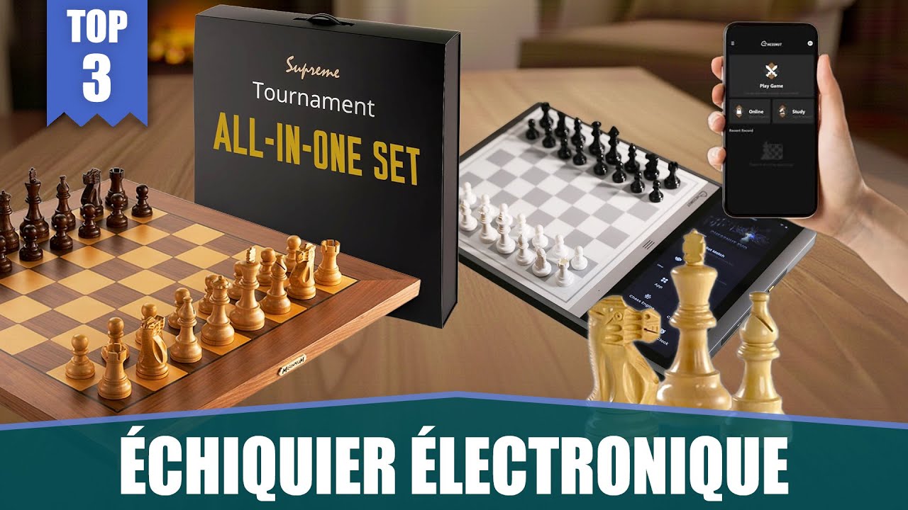 MEILLEURS JEUX D’ÉCHECS ÉLECTRONIQUES – TOP 3 COMPARATIF
