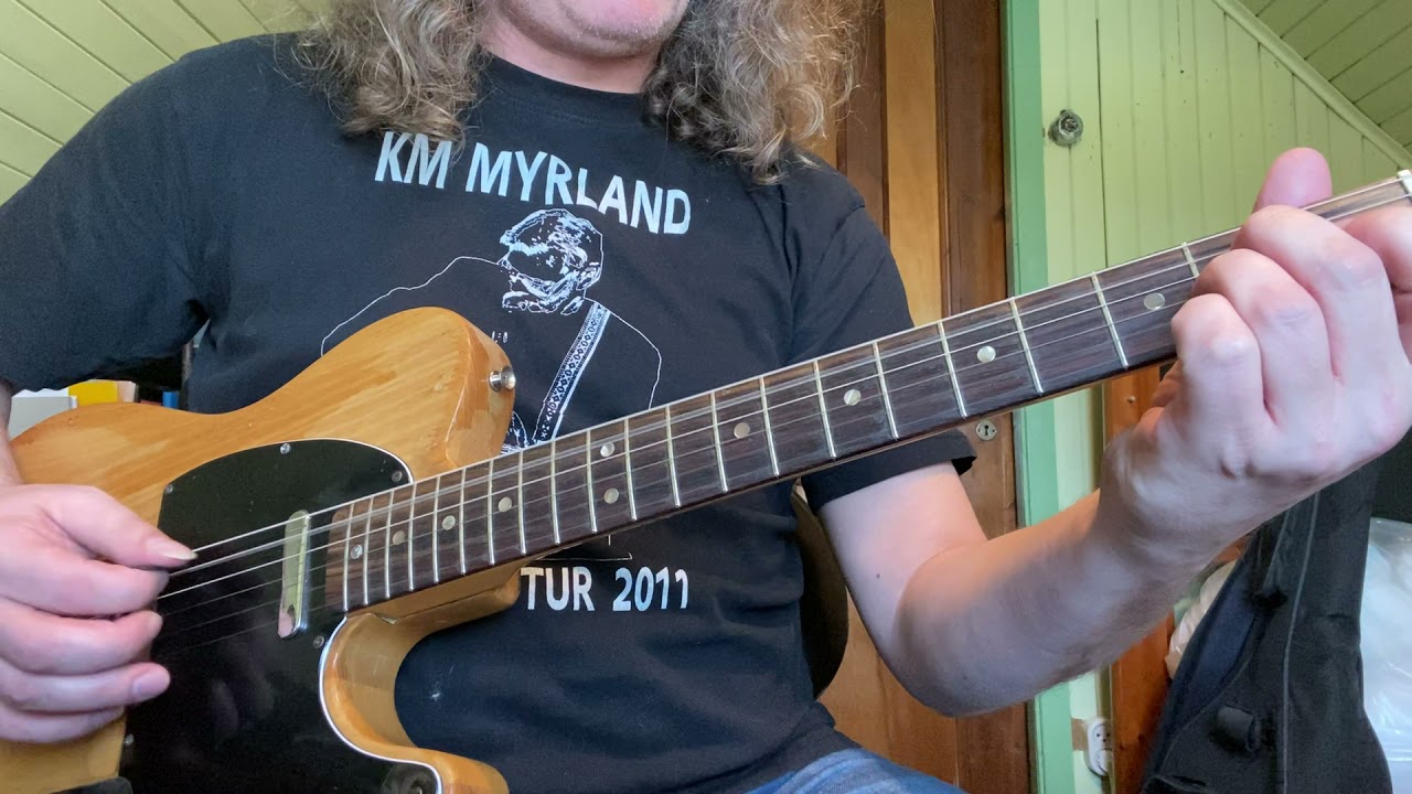 Vante folk gitarkomp KM Myrland - om himmelen var en pike - Elisabeth, gitar 1