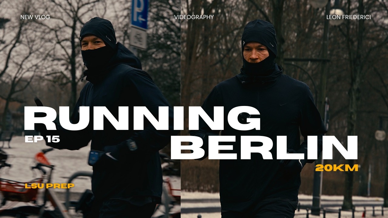 20 km Lauf in Berlin | Disziplin statt Motivation | Leon Friederici