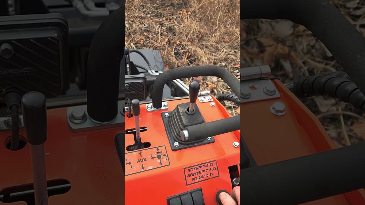 . mini skid steer brush cutter