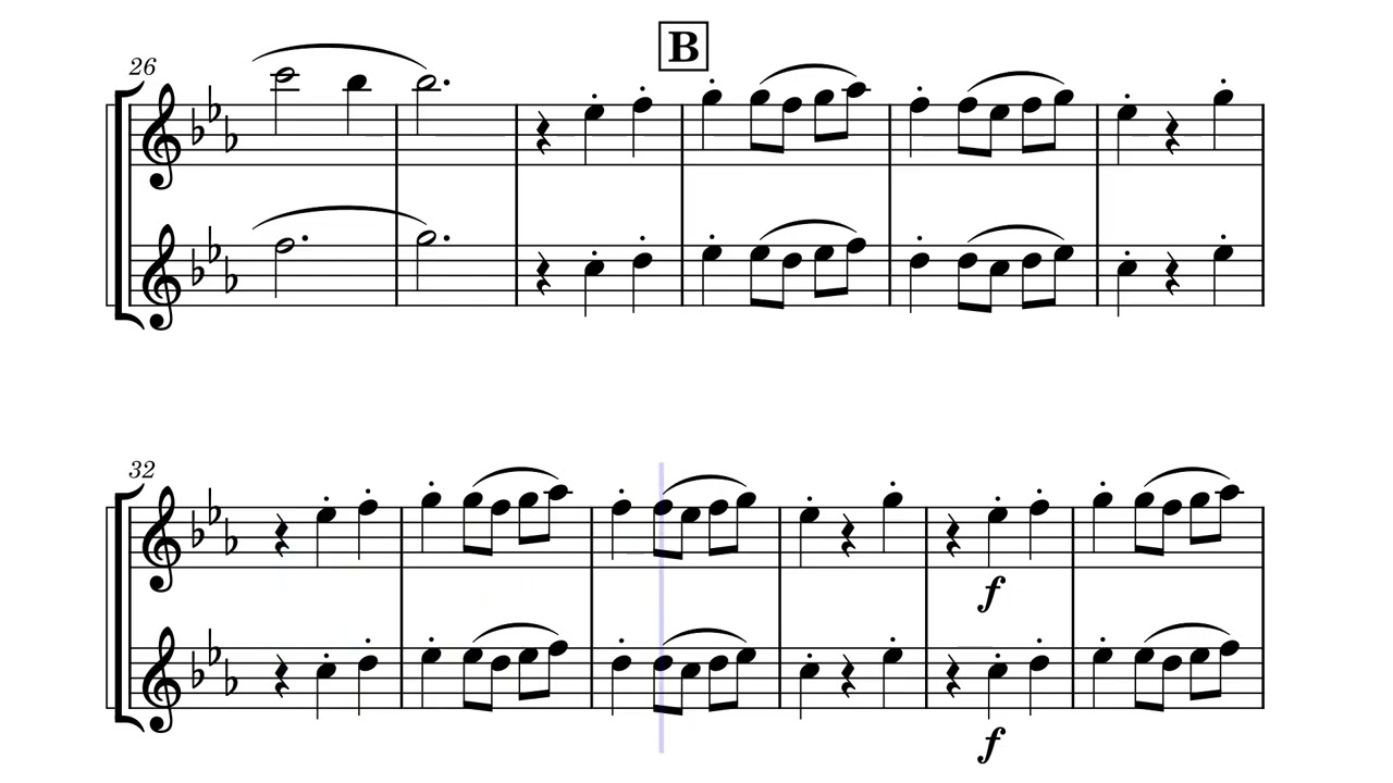 Waltz No. 2 For Flute Duet