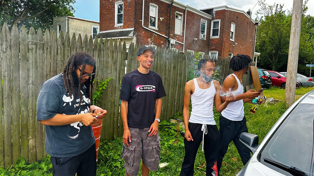 THIS IS THE REAL TRENCHES.. *hood vlog*