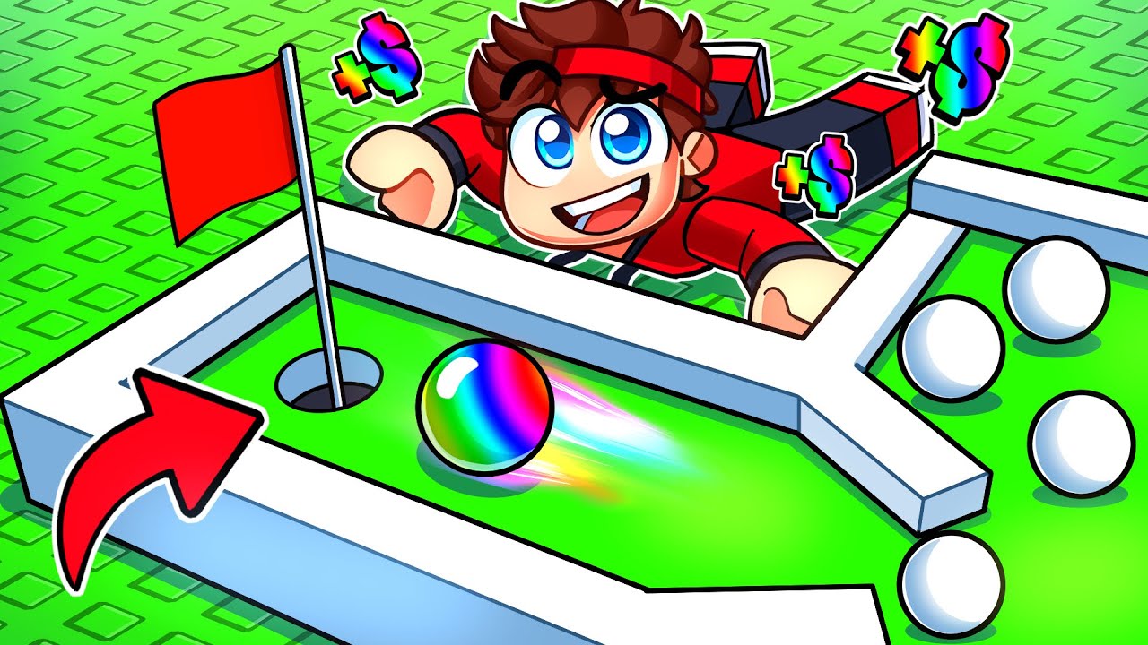 J’ai construit un MINI GOLF pour gagner des MILLIONS sur Roblox ! 