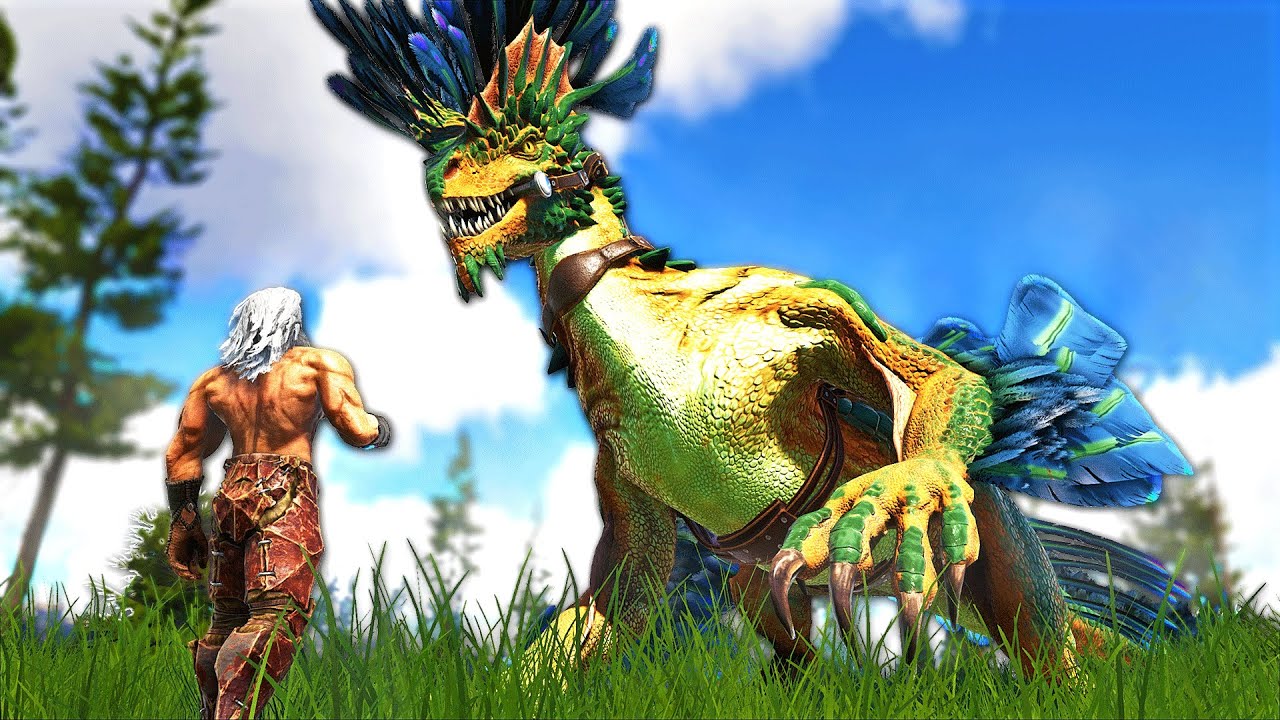 I Risked EVERYTHING Sneaking into a Rockdrake Nest to Steal its Baby! | ARK MEGA MODDED Survival #10