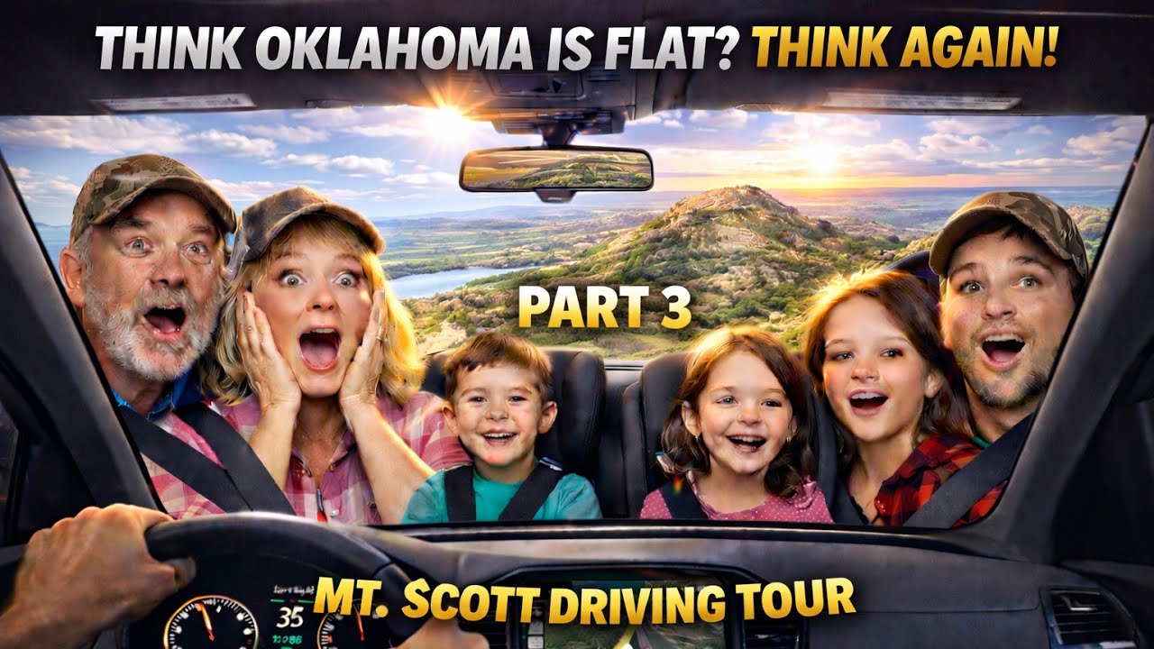 Oklahoma Has Mountains?! 🤯 Mt. Scott Lawton Driving Tour 4K UHD (part 3)