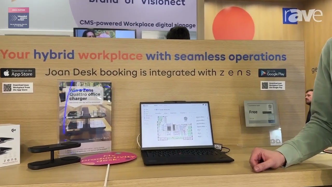 ISE 2025: JOAN Presents Desk Booking Software for Better Management of Desk Spaces