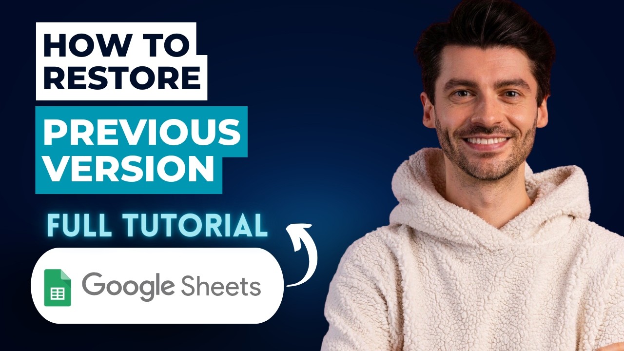 Как восстановить предыдущую версию в Google Sheets [Полное руководство 2026 года]