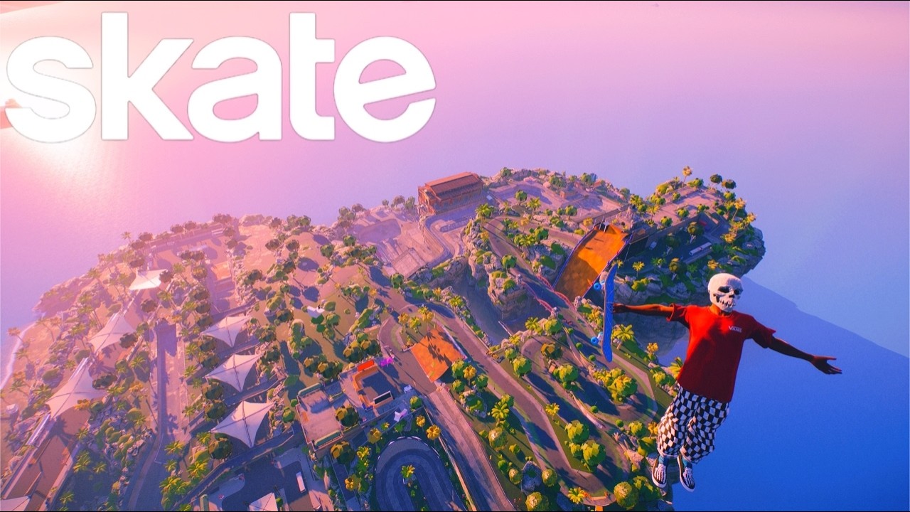 I hit the Craziest Gaps on the New Skate Island
