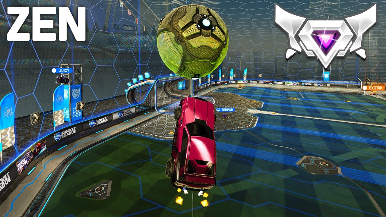 ZEN Rocket League Gameplay (SSL 2v2)