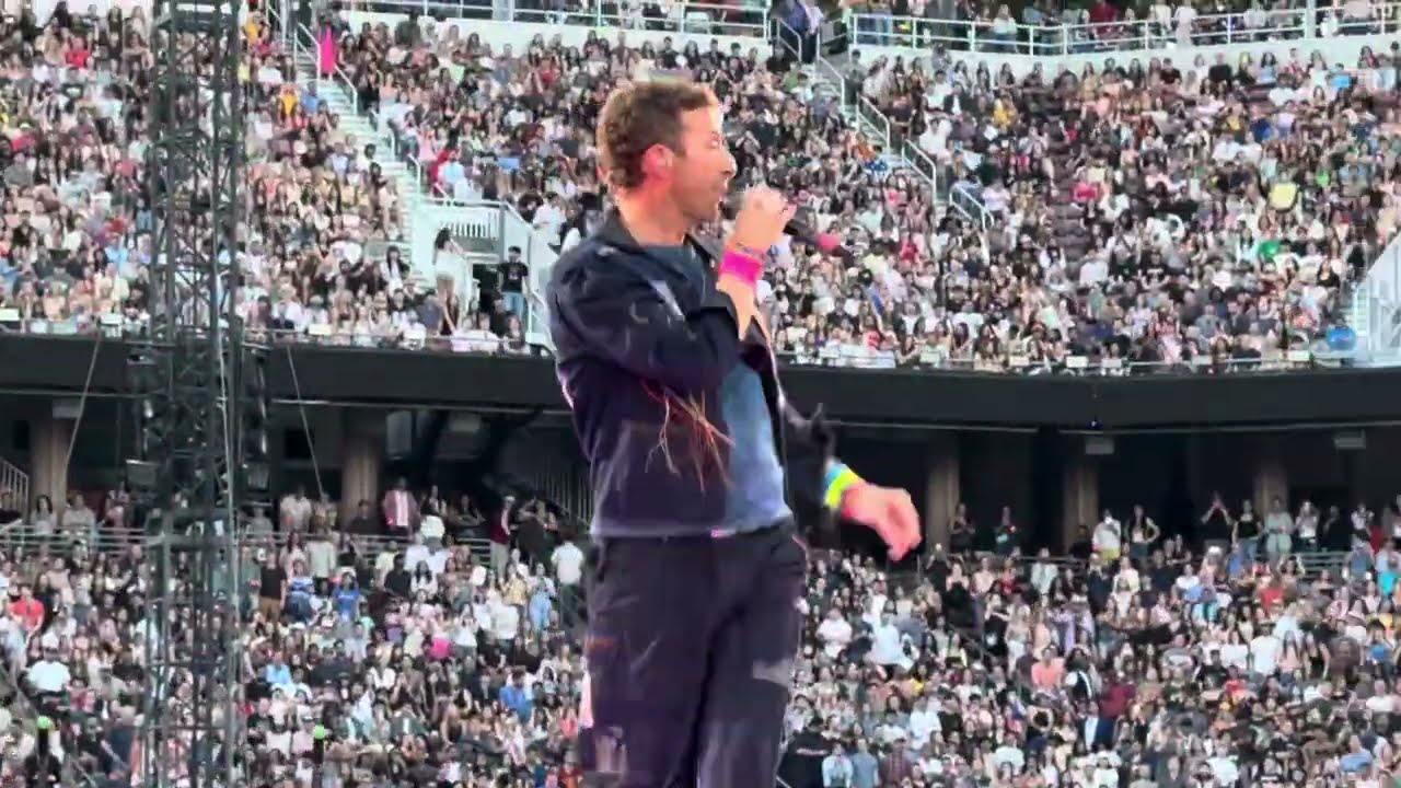 Coldplay - “Higher Power” live Stanford 2025