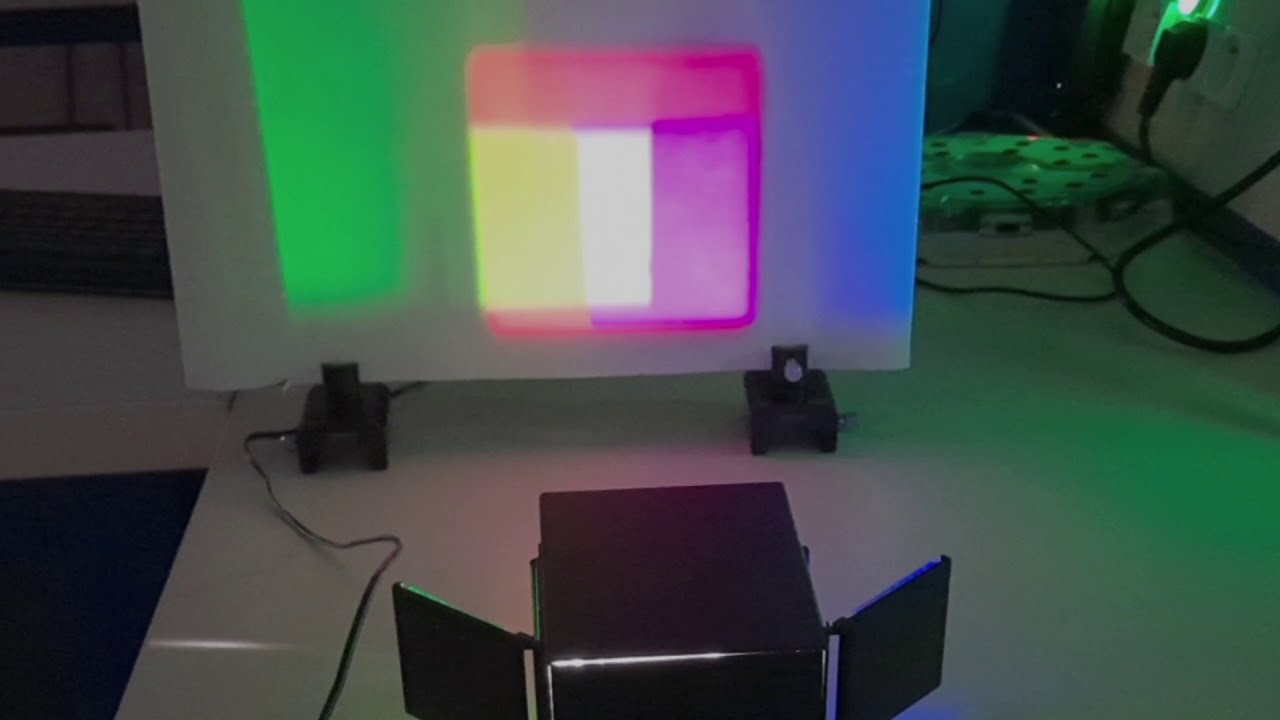 Synth&egrave;se additive des couleurs