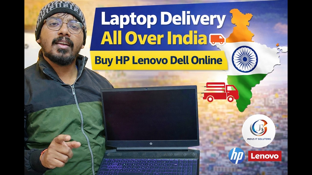 Laptop Delivery All Over India 🚚 | Buy HP, Lenovo, Dell Online | Indus Computer Deoria