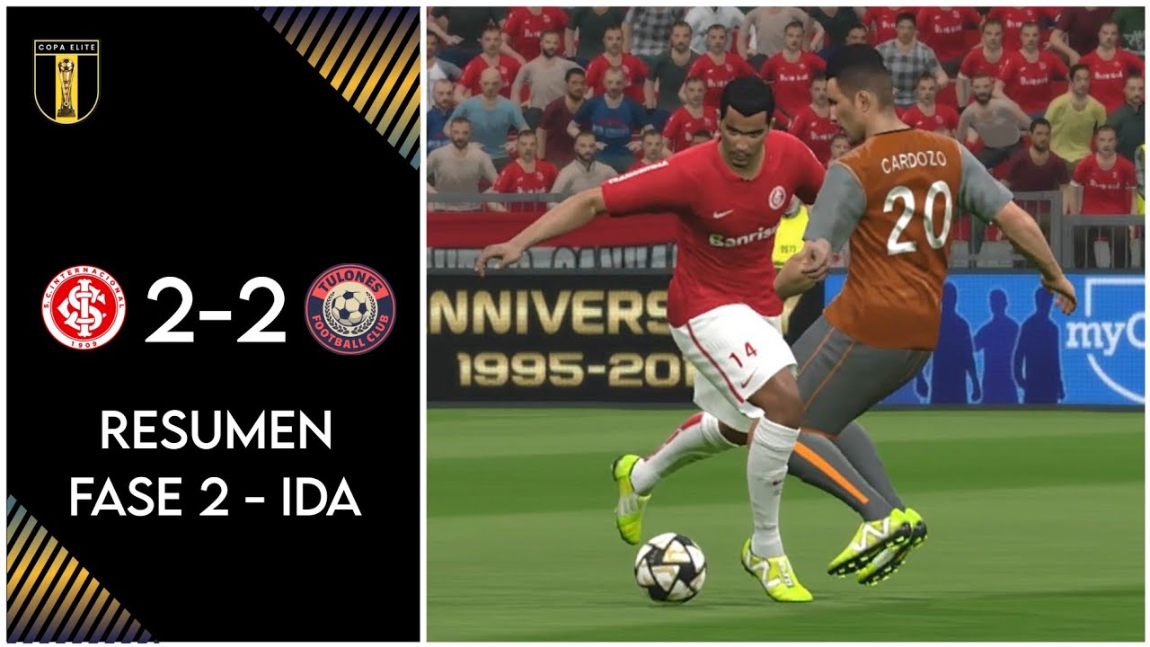 Internacional 2-2 Tulones II Copa Elite 2026, Fase 2 - IDA