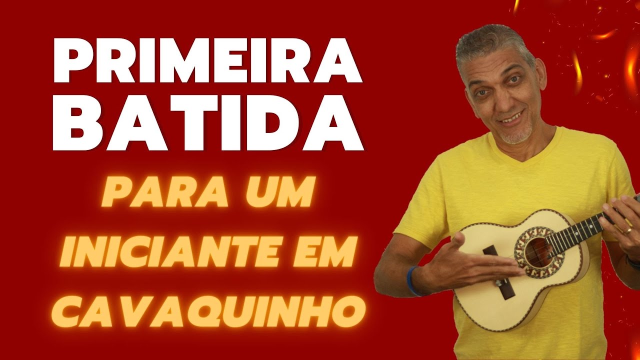 SOU INICIANTE NO CAVAQUINHO: Qual é a 1ª Batida que Devo Aprender? Aula com o Professor Damiro