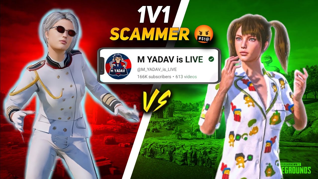 This YouTuber Scammer 🤬 ? | 1v1 With M Yadav Live