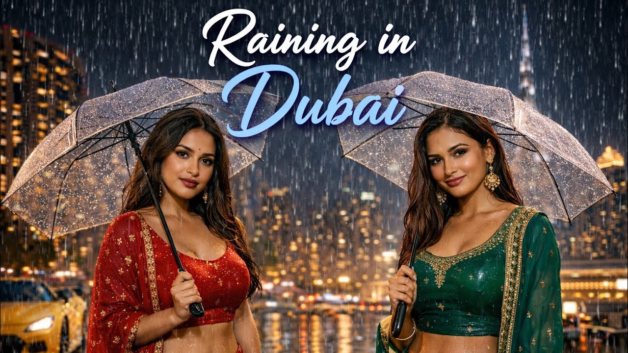 #ДождливыйДень в #Дубае | #Пешеходная #Экскурсия #Дейра 🌧️🚶‍♂️