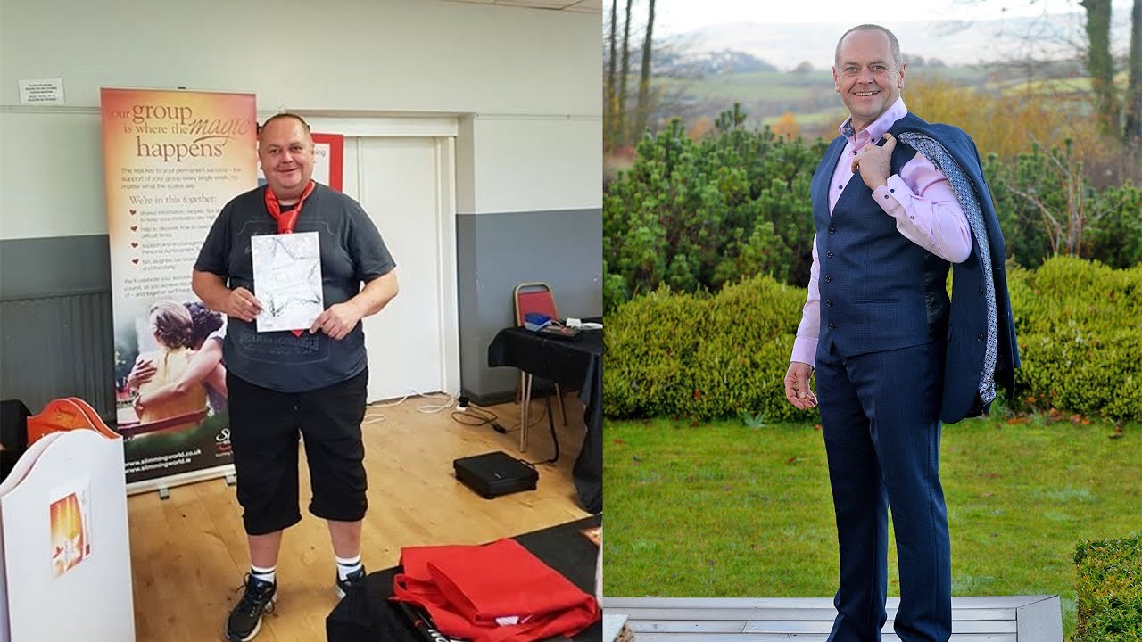 Jason Dury lost 12½st and is Slimming World Man of the Year 2020
