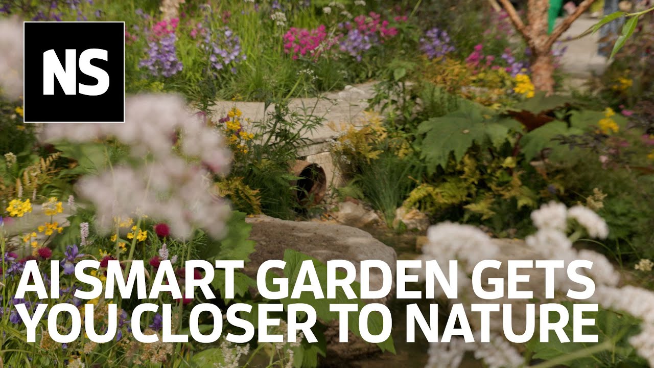 AI garden at Chelsea Flower Show brings visitors closer to nature