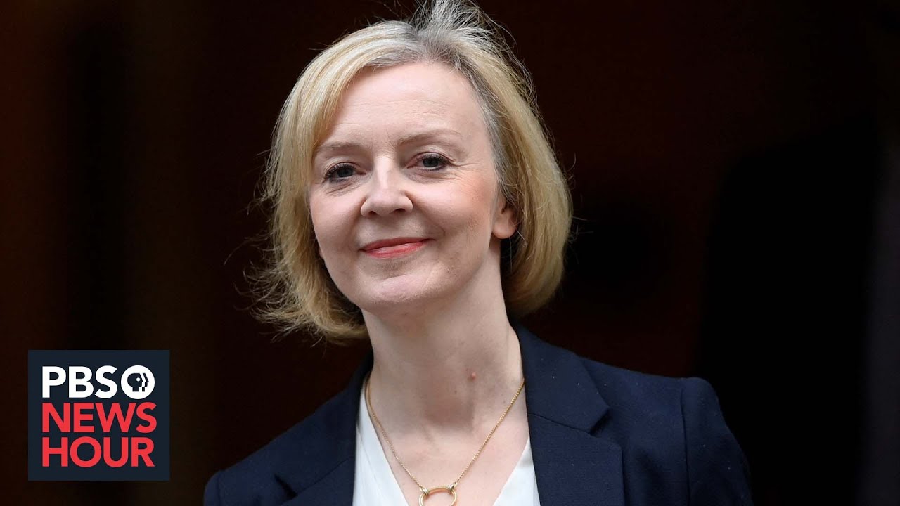 British prime minister steps down after tumultuous six-week tenure