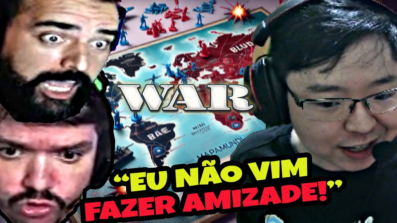LIMINHA VEIO PARA JOGAR O VERDADEIRO WAR NESSA PARTIDA! SEM PIEDADE DO GAULES NEM DO BT!