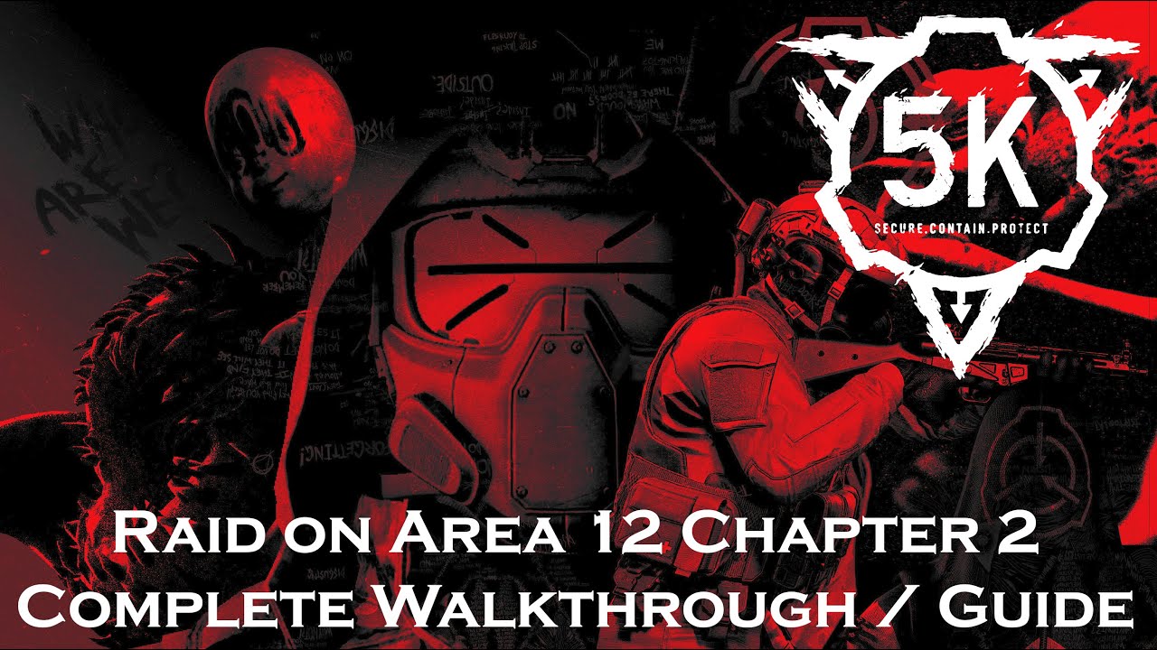 Complete Area 12 Chapter 2 Walkthrough / Guide || SCP 5K (v0.15)
