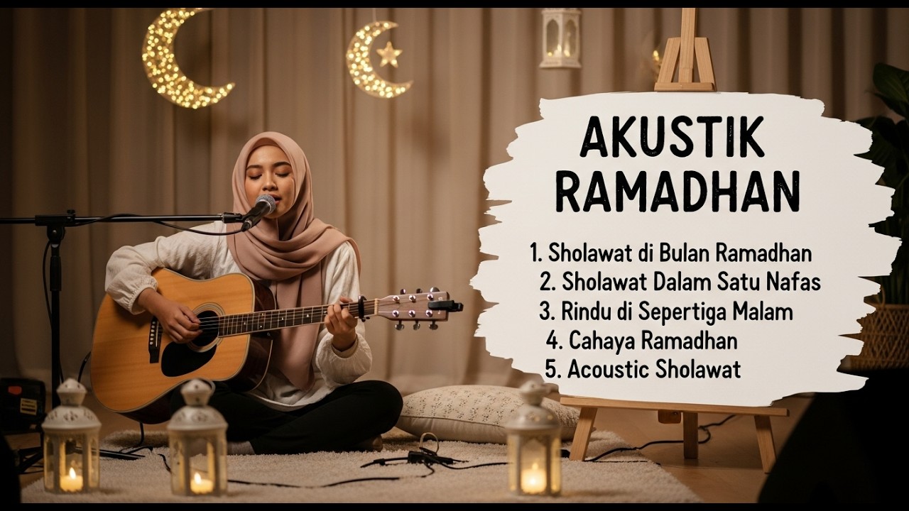 🤲 Musik Akustik Ramadhan Nonstop | Live 1 Jam Tanpa Iklan