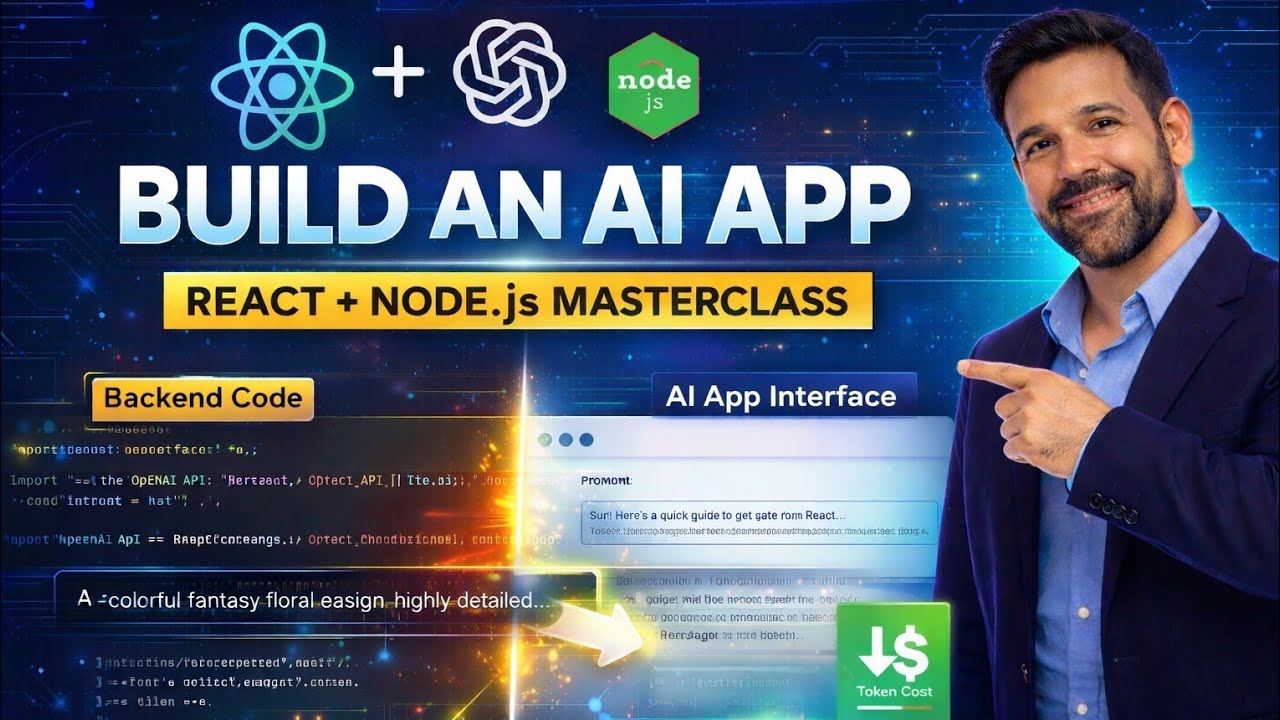 Full-Stack OpenAI Completion App: React & Node.js API Integration Tutorial(Build Your First AI App!)