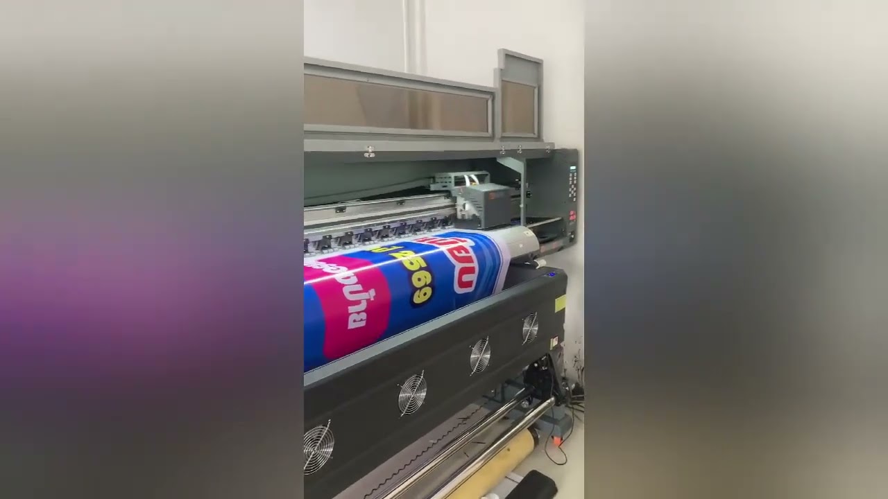 3.2m Eco Solvent Printer with 2/4 Epson i3200E Printheads