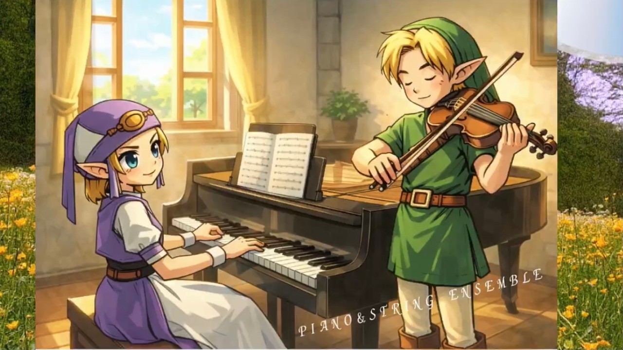 【ZELDA CLASSIC】Ocarina Of Time🎻piano and strings arrangement 🎹album
