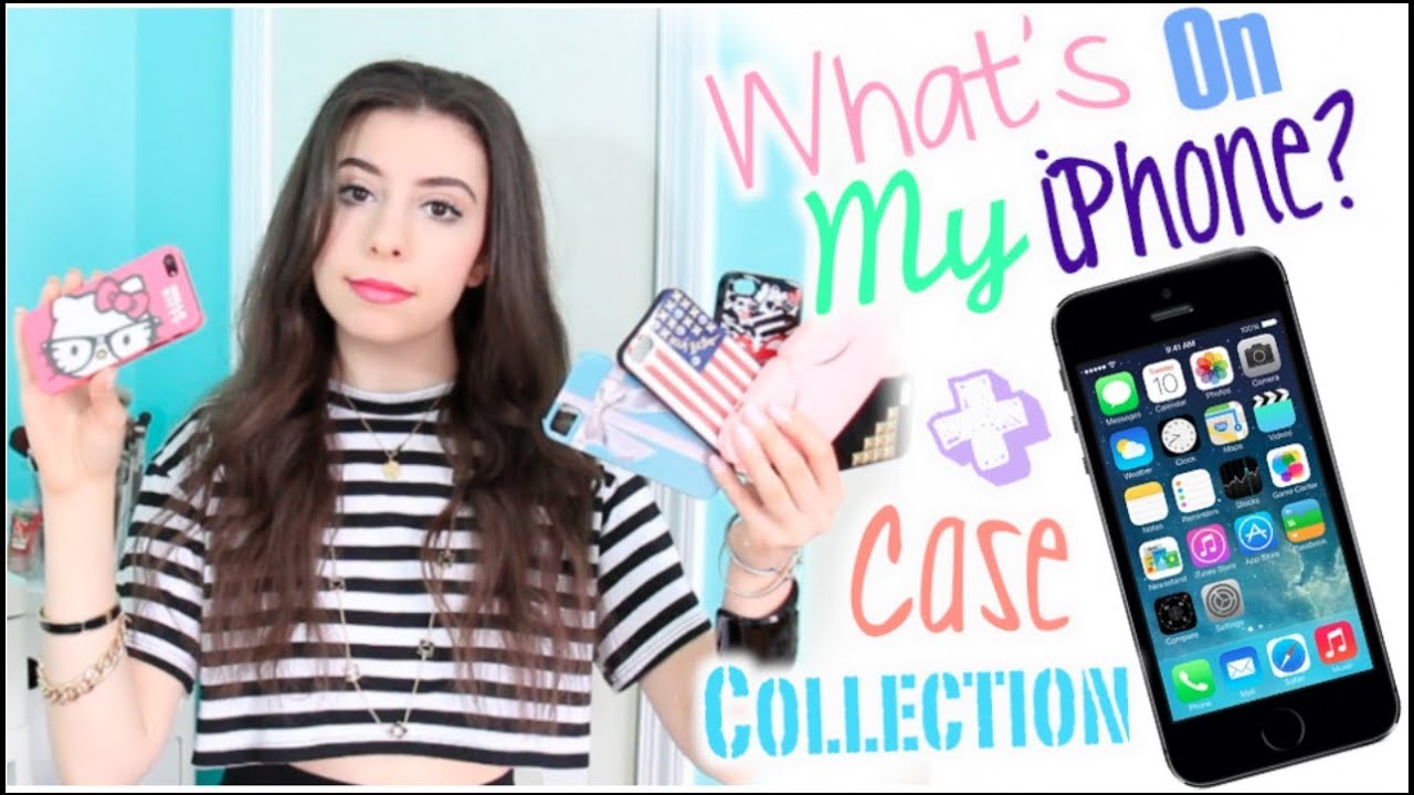 What's On My iPhone 5 + Case Collection!