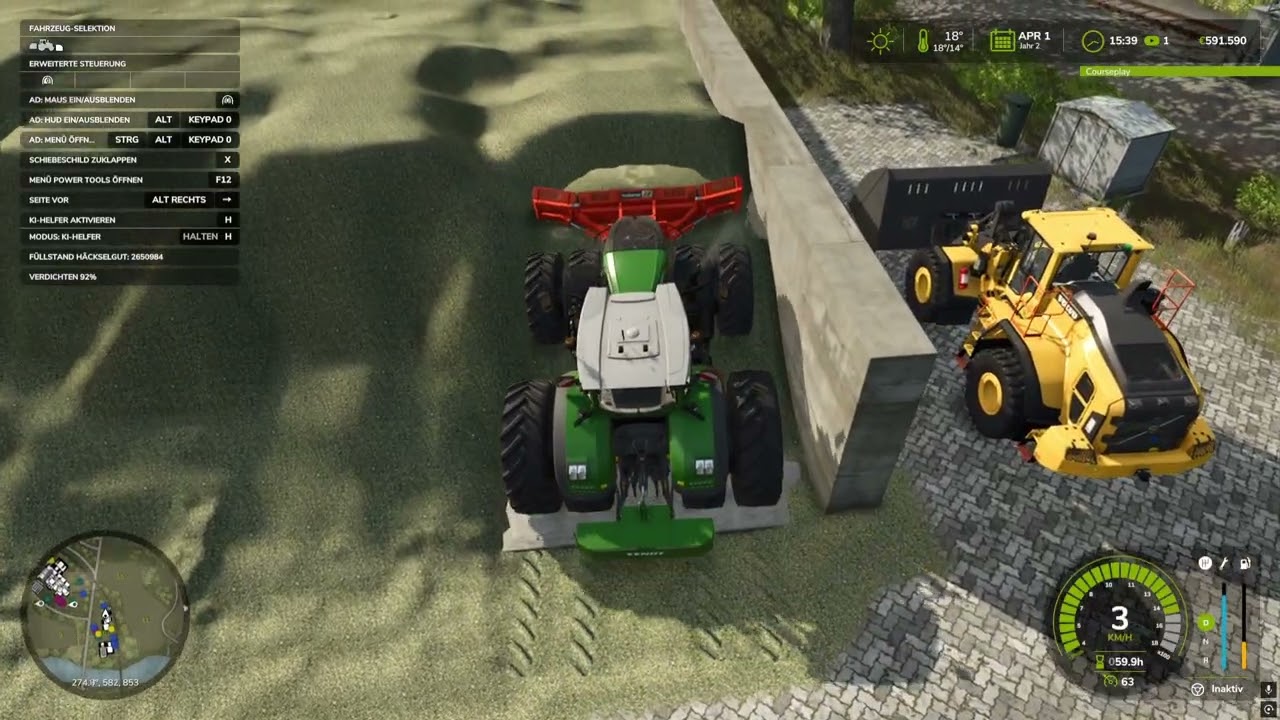 #FarmingSimulator25 - Silage machen auf  Little Piet´s XXL Farm