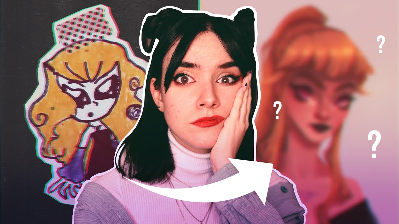 REDIBUJO *15 años después* al mismo PERSONAJE 🎨✨