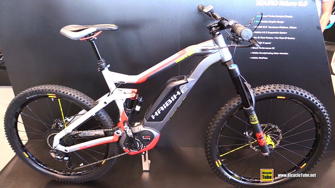 2017 Haibike Xduro nDuro 9.0 Electric Mountain Bike - Walkaround - 2016 Eurobike