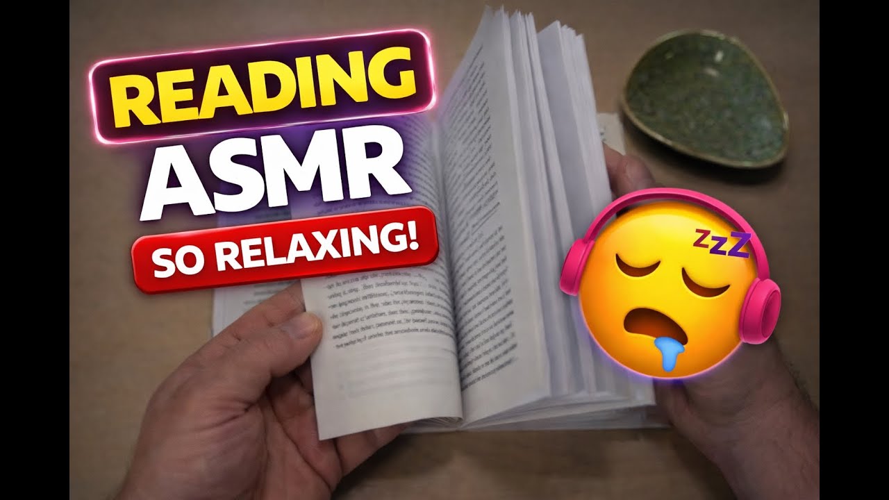 READING ASMR THAT WILL PUT YOU TO SLEEP 😴📖 #asmr #sleep