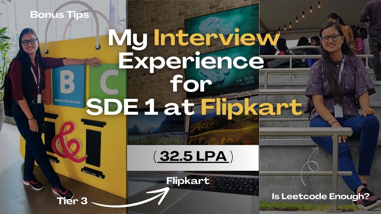 Flipkart SDE 1 Interview Experience | Tips | DSA | OA | Technical Interview | Hiring Manager Round |