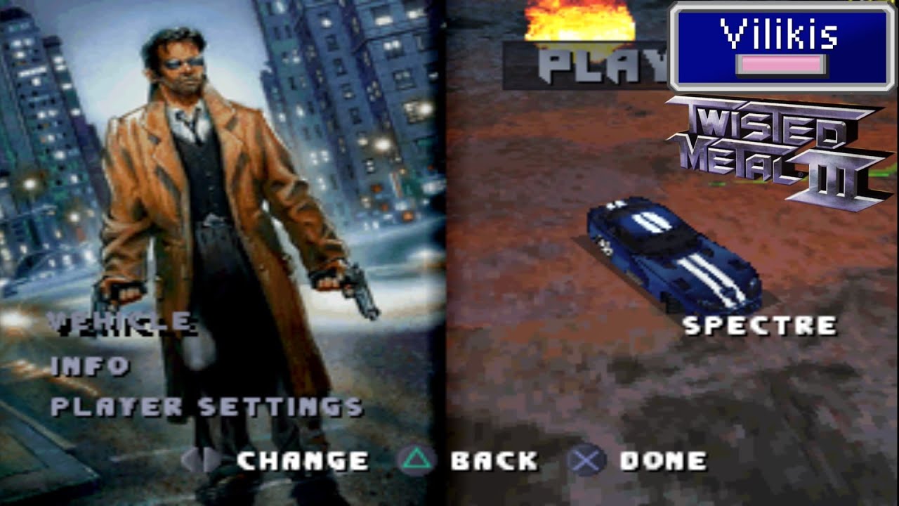 Twisted Metal III - Spectre Tournament
