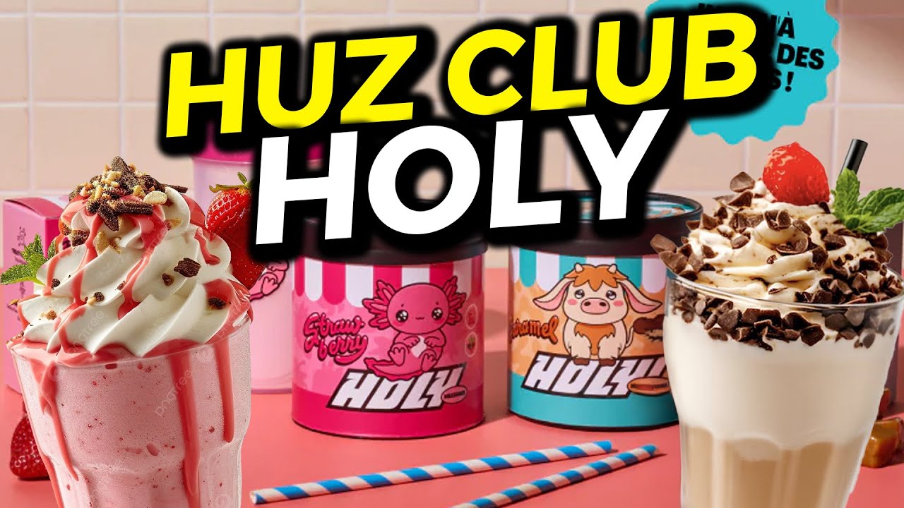 Des MILKSHAKES en POUDRE ?! (Test HOLY)