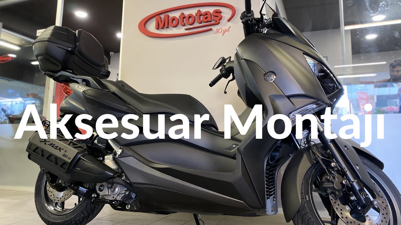 Yeni Kasa Yamaha X Max Aksesuar Uygulaması | Yamaha Mototaş Servis
