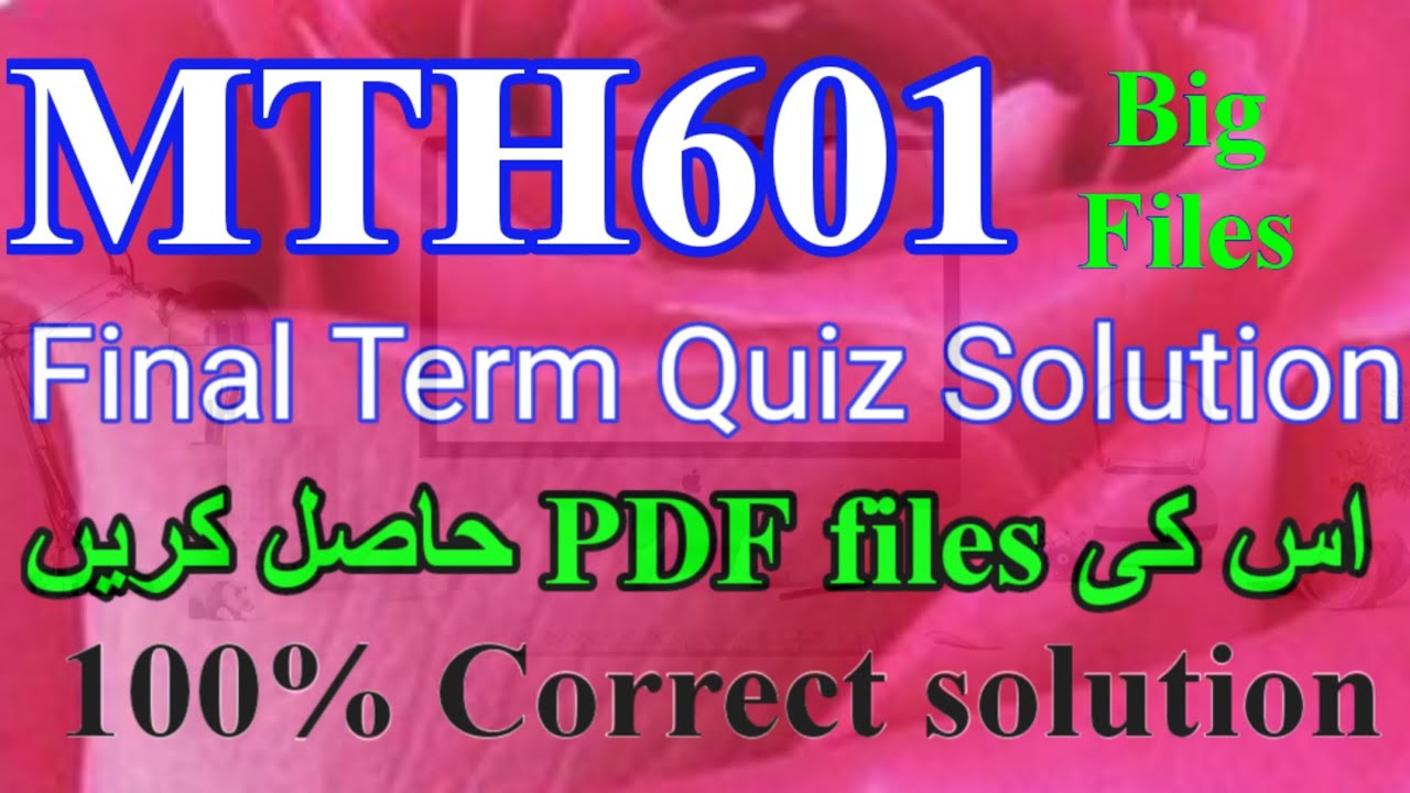 mth601 | Final #mth601finaltermpreparation @mnheroboss9969