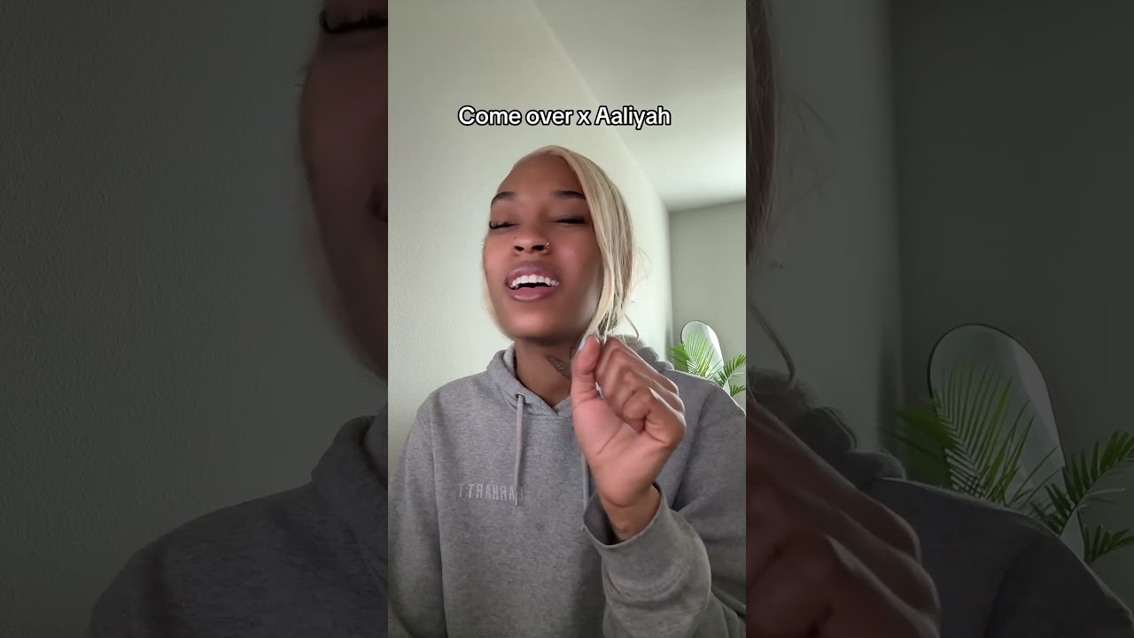 Can I come over? #aaliyah #cover #singing #newartist #singer #rnb