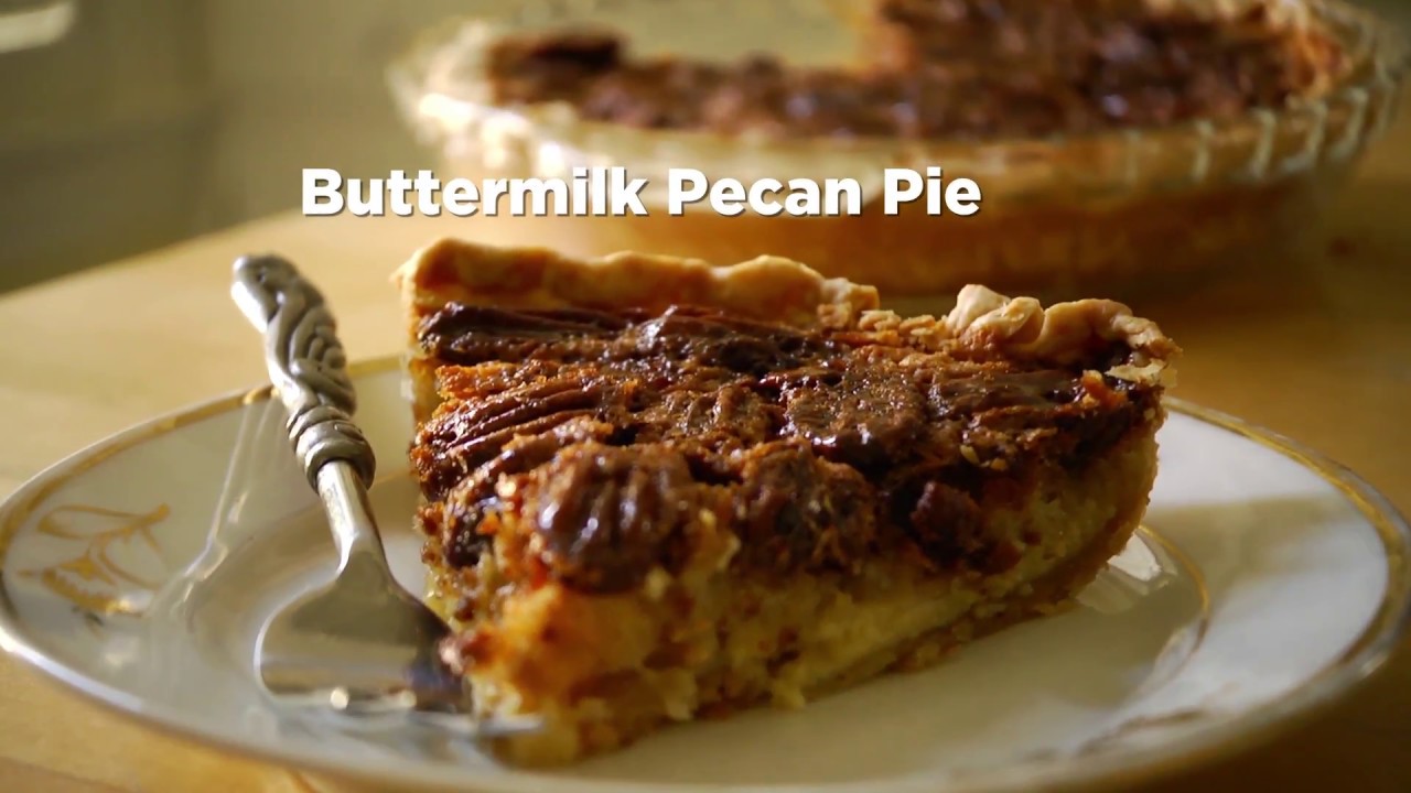 P. Allen Smith's Famous Buttermilk Pecan Pie Recipe