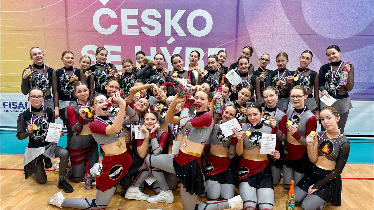 Soutěž Fisaf Česko se hýbe 24.1.2026 České Budějovice