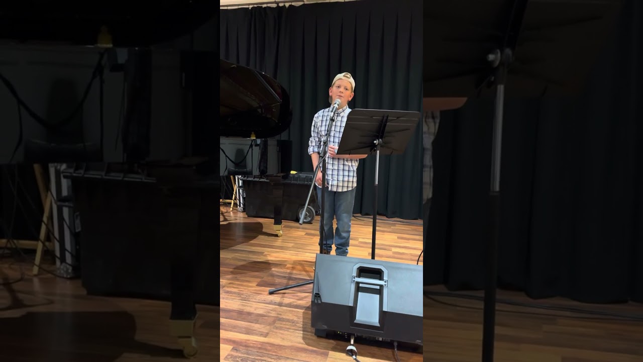 I hope you enjoy my recital performance from last year!!! #michaelbuble #kidsinger #singing