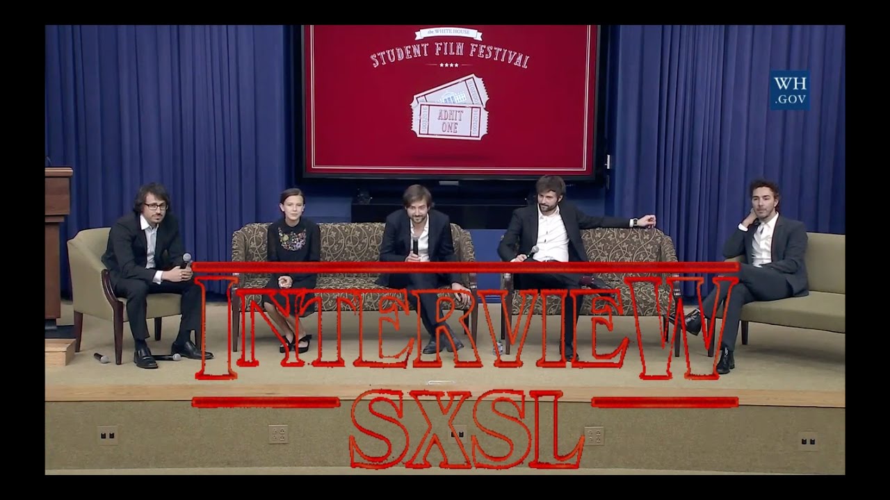 Matt & Ross Duffer Q&A at The White House (Full) ft. Shawn Levy, Dan Cohen & Millie Bobby Brown