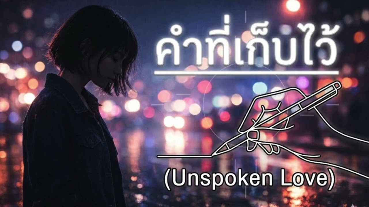 คำที่เก็บไว้(Unspoken Love) : PucCaJune❤️Healing Music🎶Playlist #playlistsongs